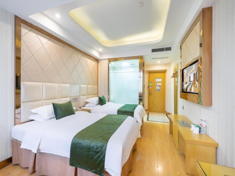 Greentree Inn Zhejiang Jinhua Yiwu International Trade City Changchun Street Shell Hotel Extérieur photo