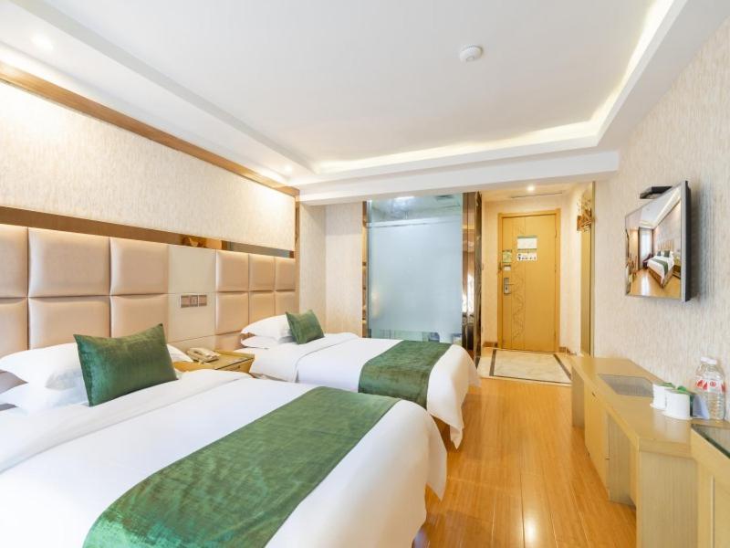 Greentree Inn Zhejiang Jinhua Yiwu International Trade City Changchun Street Shell Hotel Extérieur photo