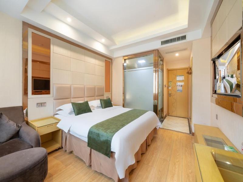 Greentree Inn Zhejiang Jinhua Yiwu International Trade City Changchun Street Shell Hotel Extérieur photo