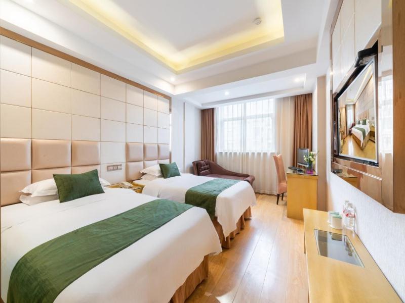 Greentree Inn Zhejiang Jinhua Yiwu International Trade City Changchun Street Shell Hotel Extérieur photo