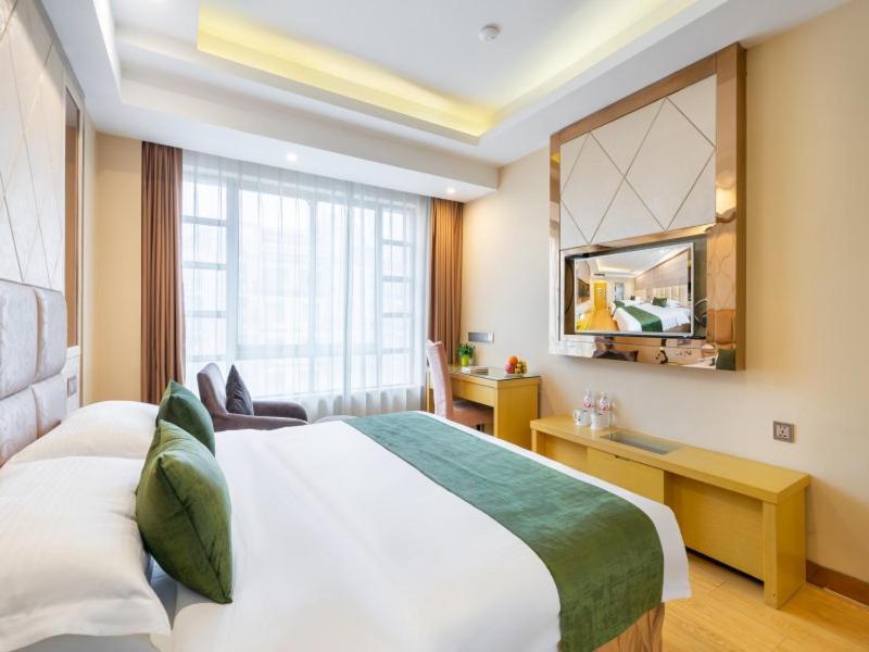 Greentree Inn Zhejiang Jinhua Yiwu International Trade City Changchun Street Shell Hotel Extérieur photo